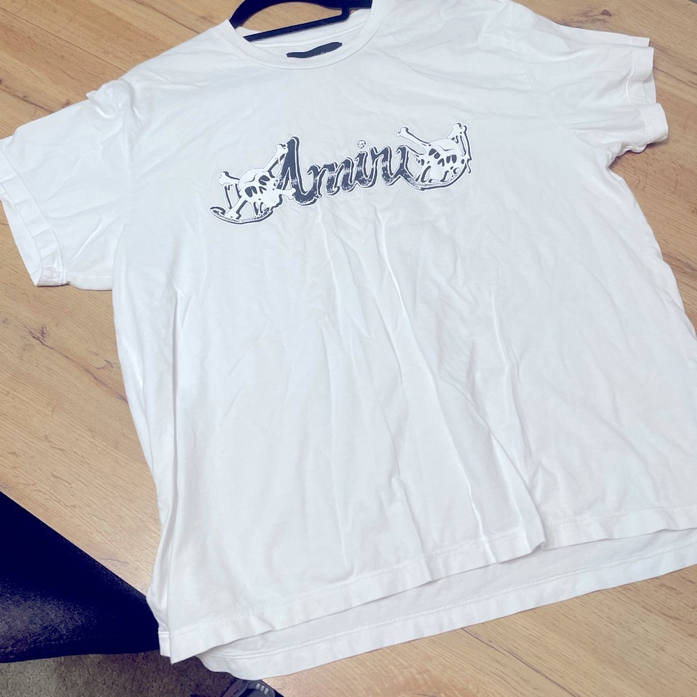 AMIRI WHITE T SHIRT - LIGHTLY WORN - SIZE: L